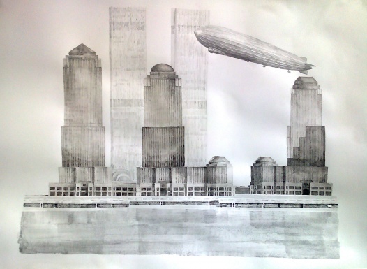 Lower Manhattan with Zeppelin